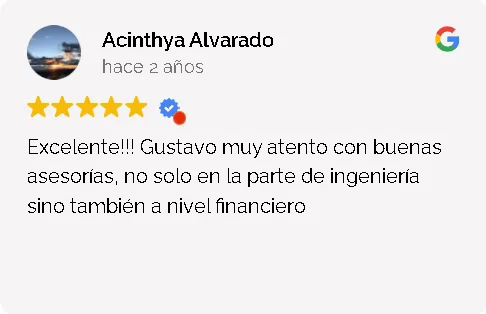 Reseña de cliente de Propiedades ADVICE